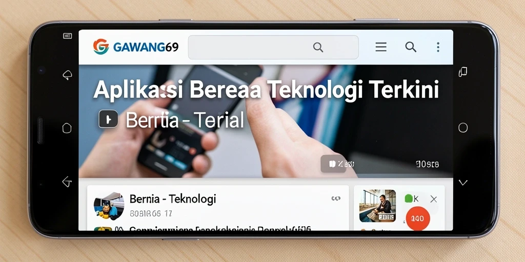 Antarmuka GAWANG69 yang menarik dan mudah digunakan.